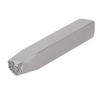 ApuaVireo&Co Timbri in metallo con design in acciaio al carbonio elettroplaccato, set di timbri in motivo animale for la creazione gioielli fai da te su, legno e pelle(Snake)