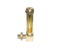 ApuaVireo&Co Tubo indicatore di livello del liquido in ottone da 50-400 mm, filettatura maschio M10, forma a L, alta visibilità for varie applicazioni(M10 x 127mm)