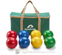 ApudArmis Set di bocce da 90 mm, gioco di bocce per esterni piÃ¹ leggero per cortile/prato/spiaggia - Set di 8