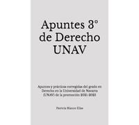 Apuntes 3º de Derecho UNAV: Apuntes y prácticas corregidas del grado en Derecho en la Universidad de Navarra (UNAV) de la promoción 2021-2025