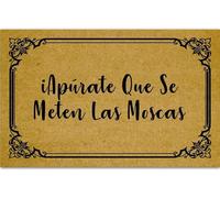 Apúrate Que Se Meten Las Moscas Tappetino Antiscivolo Moderno Tappeto Bagno Lavabile Zerbino Ingresso Per Esterno Interno Porta 40 X 60Cm