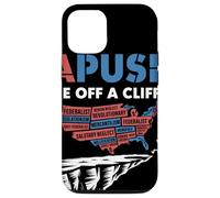 APUSH Me Off A Cliff Umorismo AP US History Studenti Custodia per iPhone 12/12 Pro