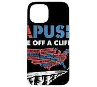 APUSH Me Off A Cliff Umorismo AP US History Studenti Custodia per iPhone 15
