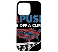 APUSH Me Off A Cliff Umorismo AP US History Studenti Custodia per iPhone 15 Pro Max