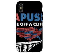 APUSH Me Off A Cliff Umorismo AP US History Studenti Custodia per iPhone X/XS