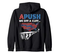 Apush Me off A Cliff Umorismo AP US History Studenti Felpa con Cappuccio