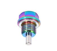 Aputoxz Accessorio 1 Set M16x1.5 Multicolore Magnetico Tappo di Scarico Olio Sump Pan Dado Bullone Vite con Guarnizioni Auto