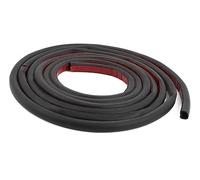 Aputoxz Guarnizione autoadesiva in gomma per portiera auto, a forma di D, 3 m, 12 x 12 mm