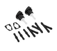 Aputoxz Kit ugelli lavavetri anteriore per Subaru per Impreza 2008-2014 - OE# 86636FG051, include 3 raccordi per tubo Y e 2 guarnizioni - 1 pezzo