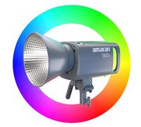 Aputure Amaran 150c (RGB, 2500K-7500K) LED Point-Source a Colori, Supporto per Ombrello Incorporato, Attacco Bowens e 9 Effetti, con Sistema di Raffreddamento Silenzioso e Controllo Sidus Link App
