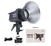Aputure Amaran 200d S LED - Luce video 200 W Bowens Mount Daylight CCT 5600 K CRI 96 + TLCI 99+ supporto dimmer continuo da 0 a 100% DC/AC alimentatore di rete App Control