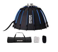 Aputure Amaran Light Dome 24"/60cm Parabolic Softbox, sgancio rapido con diffusori/griglia/borsa per montaggio Bowens Illuminazione continua compatibile con Aputure 600D/Amaran 300c/150c/200x S