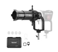 Aputure Kit di montaggio per faretti II 19°, 26°, 36°, 50°, kit di | Per apparecchi LS 300d II, 300x e LS 600d/x/c II e per l'uso con luci Storm 400x e 700x Point Source (kit obiettivo 50°)