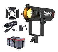 Aputure LS 60x LED Video Light,60W Bi-Color (2700~6500K) Istruzione Autodidattica e TLCI:95, Supporto App Control,Luce regolabile Bowens Mount per la fotografia,Riprese all'aperto