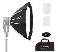 Aputure Quick Dome 40 ProLock Softbox - Softbox Circolare Ottagonale a Sgancio Rapido da 40 cm (16 pollici) con Sistema a 8 Aste, per Aputure STORM 80c e Altre Luci Video LED con Attacco Bowens