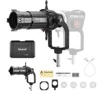 Aputure Spotlight Mount II 36° Lens Kit - Modificatore di Proiezione Ellissoidale da 36° per Luci con Attacchi ProLock e Bowens Fino a 800W, Compatibile con le Serie Aputure Storm e Amaran Halo/Ray