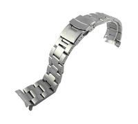 APVMFMKLTG 3 Stili Cinturino In Metallo Acciaio Immersione Da 22 Mm For Casio Fit For Duro Fit For Mdv107-1A Fit For MDV106-1A Orologio Bracciale Cinturino Per Orologio Parti Di Ricambio, argento 3