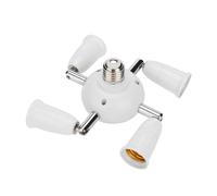 APVMFMKLTG Adattatore convertitore for portalampada E27 regolabile con base girevole da 5/7 teste, a LED(5 Heads)