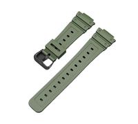 APVMFMKLTG Cinturino in resina con fibbia in acciaio inossidabile per Casio Fit per cinturino GSHock serie Dw5600 Gw5000 Gw5035 DW-6900, 16mm, Agata
