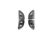 APVMFMKLTG Interruttore Pulsanti Volante Sinistro e Destro for Auto, Adatto for Mercedes, Adatto for Benz Classe S W220 1998-2005 CL W215 1999-2006(Black)