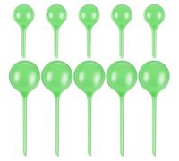 APVPOPOKGM 10 Pezzi di Sistema di irrigazione Automatico for Piante, Palline, Dispositivo di irrigazione a Goccia, picchetti, Inserto for fioriera, Auto-alimentante(Green)