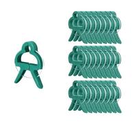 APVPOPOKGM 100 Pezzi di Clip fisse for Piante, staffe riutilizzabili for Serre, for Fissare steli di Fiori, Viti, Verdure, pomodori, Forniture for Il Giardino(S,20PCS)