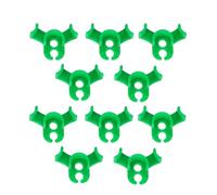 APVPOPOKGM 20/50 Pezzi Dispositivo di Piegatura for Morsetti for Piante, Clip for l'addestramento di Rami di Vite e Fiori, Supporto for Il Controllo della Crescita delle Piante(Green,50PCS)