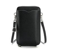 APVPOPOKGM Borse a Tracolla da Donna Borse a Tracolla Piccole da Donna, alla Moda, in Pelle PU, for Donna, multifunzionali, di Grande capacità, Borsa a Tracolla Portatile for Telefono(Black)