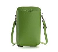 APVPOPOKGM Borse a Tracolla da Donna Borse a Tracolla Piccole da Donna, alla Moda, in Pelle PU, for Donna, multifunzionali, di Grande capacità, Borsa a Tracolla Portatile for Telefono(Green)