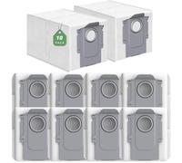 APZOVO 10Pcs Sacchetti di Ricambi Compatibile con Roborock QV 35A/35S/Q Revo/Qrevo Pro/Qrevo MaxV/Qrevo Curv/Qrevo Master/S8 MaxV Ultra/S8 Max Ultra, Accessori Sacchetti per Roborock S8 MaxV Ultra