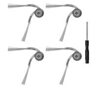 APZOVO 4 Spazzola Laterale Ricambio Accessori per Roborock Qrevo Curv/Qrevo Edge/Saros Z70/Saros 10/Saros 10R/QV 35S/QV 35A/Q10 S5/Q10 X5/Q7 M5/Q7 L5