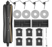 APZOVO Ricambio Accessori per Dreame X40 Ultra Complete /X40 Ultra /X40 Master /L40 Ultra, per Mova P50 PRO Ultra, 1 TriCut Spazzola Principale, 2 Filtro, 6 Sacchetti, 4 Panno, 4 Spazzola Laterale