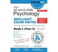 AQA A-Level Psychology Brilliant Exam Notes (Year 1): Year 1 (Updated for 2025 specification): Updated for 2025 specification