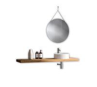 AQA DESIGN accessori casa composizione 3 pezzi bagno, top in mdf scatolato realizzato con tecnologia folding con superficie in pvc antigraffio colore - Multicolore - 140x45,1x190 cm