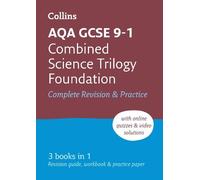 AQA GCSE 9-1 Combined Science Foundation All-in-One Complete Revisio (Tascabile)