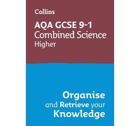 AQA GCSE 9-1 Combined Science Trilogy Higher Organise and Retrieve Y (Tascabile)