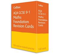 AQA GCSE 9-1 Maths Foundation Revision Cards: Ideal for home learning, 2022 and