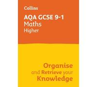 AQA GCSE 9-1 Maths Higher Organise and Retrieve Your Knowledge (Tascabile)