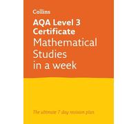 AQA Level 3 Certificate Mathematical Studies: In a Week (Tascabile)
