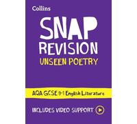 AQA Unseen Poetry Anthology Revision Guide (Tascabile)
