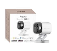 Aqara 4MP Esterna Telecamera Hub G5 Pro WiFi, HomeKit Secure Video, Bianco | Visione Notturna A Colori, Wifi 2.4/5 Ghz, Thread Border Router, Ai Rilevamento, Thread/Zigbee, Compatibile Con Alexa, Google