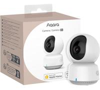 Aqara E1 Telecamera Wi-Fi Interno 2K, HomeKit Secure Video, Visione Notturna, 360° Visuale, Rilevamento IA Persone e Vocale, Audio Bidirezionale, Compatibile con HomeKit, Alexa, Google Home e IFTTT