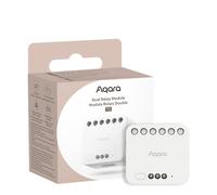 Aqara Modulo Relè Doppio T2 Zigbee - Luci/prese/tapparel/garage + contatto pulit