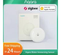 Aqara Sensore di immersione in acqua Zigbee IP67 Rilevatore di perdite d'acqua di inondazione impermeabile Allarme Sicurezza domestica intelligente per Xiaomi MiHome Homeki
