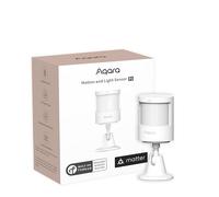 Aqara Sensore di Movimento e di Luce P2, Rilevatore Movimento Matter over Thread, Richiede Controller Matter 2 in 1 e Router di Confine Thread, Compatibile con Apple Google Home, Alexa e SmartThings