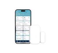 Aqara Sensore per Porte e Finestre, Richiesto Aqara Hub (non di terze parti), Connessione Zigbee, Rilevatore Wireless per Sistema di Allarme, Compatibile con Zigbee, Apple HomeKit, Alexa e IFTTT