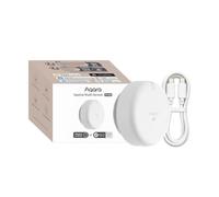 Aqara Sensore Presenza FP400, Automazione Spaziale per Zone,Thread e Zigbee | Radar mmWave 60GHz, apprendimento spaziale IA, tracciamento multipersona, 8 zone, compatibile: HomeKit, Home Assistant, Alexa