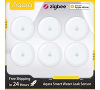 Aqara Sensore rilevatore di perdite d'acqua ZigBee Sensore di immersione in acqua IP67 Rilevatore di ammollo di sicurezza domestica intelligente per l'APP MiHome Homekit