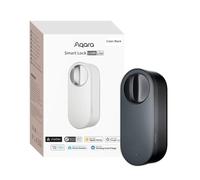 Aqara Serratura Smart U200 Lite Nero, Matter over Thread | Blocco Automatico, Batteria Ricaricabile, Supporta Homekit, Home Assistant, Google Home, Alexa