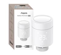 Aqara Termostato Radiatore W600 Intelligente Thread/Zigbee, Programmabile | Risparmio Energetico, Geofencing, Controllo Preciso 0.5°C, Compatibile Con Homekit, Home Assistant, Alexa, Google Home